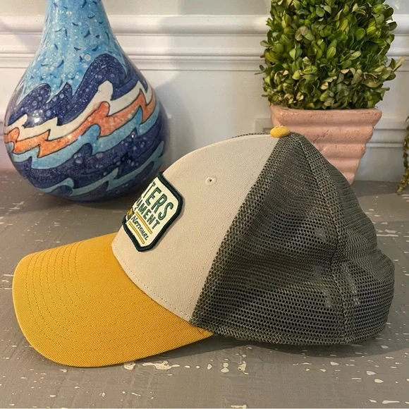 RARE Masters Tournament Trucker Hat - Augusta National Golf Logo, Yellow/Gray - Picture 2 of 10